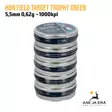 5,5mm H&N Field TargetTrophy Green 200 Kpl - Yläviistosta - 5,5 mm luodit - 4047058015033x5 - 1