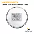 6,35mm H&N Baracuda Green 150 kpl rasia pohja EAN - 6,35 mm luodit - 4047058019505 - 5