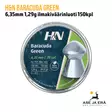 6,35mm H&N Baracuda Green 150 kpl rasia kansi - 6,35 mm luodit - 4047058019505 - 1
