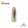 9mm Luger Geco FMJ 8g pistoolipatruuna - 9mm pistoolin patruunat - 4000294186295 - 3