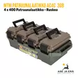 MTM AC4C 4-CAN Ammo Crate 308 patruunalaatikko - Kiväärin patruunoille - 026057362625 - 2