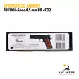 Springfield Armory 1911 Mil-Spec ilmapistooli tuotepakkaus EAN - BB kuula ilmapistoolit - 1230000036245 - 13