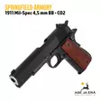 Springfield Armory 1911 Mil-Spec ilmapistooli etuviisto yläkulma - BB kuula ilmapistoolit - 1230000036245 - 3
