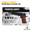 Springfield Armory 1911 Mil-Spec ilmapistooli tuotepakkaus takaa - BB kuula ilmapistoolit - 1230000036245 - 12