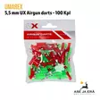 5,5mm Umarex UX tupsunuoli Airgun darts 4.1643 100 kpl - Yleiskuva - 5,5 mm luodit - 4000844880895 - 1