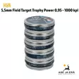5,5mm H&N Field Target Trophy Power 0,95g 1000 Kpl - Yleiskuva - 5,5 mm luodit - 4047058015026X5 - 1