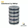 5,5mm H&N Hornet 1000 kpl - 5 rasiaa pinossa - 5,5 mm luodit - 4047058018454x5 - 1