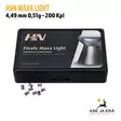 4,49mm H&N Maxx Light 200 kpl - Yleiskuva - 4,5 mm ilmakivääriluodit - 4047058019925 - 1