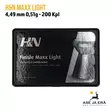 4,49mm H&N Maxx Light 200 kpl - Kansi - 4,5 mm ilmakivääriluodit - 4047058019925 - 2