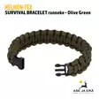 Helikon-Tex SURVIVAL BRACELET Paracord ranneke lukko auki - Muut asusteet - 5908218718005 - 5