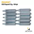 ProAirsoft CO2 patruuna 12g 10 kpl - Yleiskuva - Co2 kaasupatruunat - 6430034892885 - 1