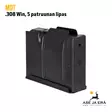 MDT lyhyen lukkorungon metallilipas .308 Win, 5 patruunaa takaviistosta - Toiminnallisten aseiden lippaat - 723905910785 - 3