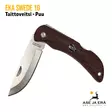 EKA Swede 10 taittoveitsi puu osittain taitettuna - Taittoveitset - 7391537606685 - 2