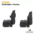 Tippmann Flip Up tähtäinsetti pikatiny kiskoon - Etu- ja takatähtäimet kivääreihin - 867535000345 - 4