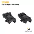 Tippmann Flip Up tähtäinsetti pikatiny kiskoon - Etu- ja takatähtäimet kivääreihin - 867535000345 - 6