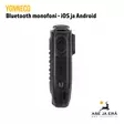 Yonneco Bluetooth monofoni, iOS ja Android Sivulta - VHF -radiopuhelimet - S-NO8B402AA0725 - 3