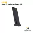 ASG CO2 lipas ASG M9 airsoft kaasupistooliin - Lippaat ja lippaanlataajat - 5707843043595 - 3