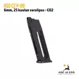 ASG CZ P-09 Airsoft lipas CO2 (25 kuulan kapasiteetilla) - Lippaat ja lippaanlataajat - 5707843056915 - 1