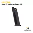 ASG CZ P-09 Airsoft lipas CO2 (25 kuulan kapasiteetilla) - Lippaat ja lippaanlataajat - 5707843056915 - 3