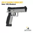 ASG CZ Shadow 2 Urban Grey CO2 Blowback 6mm Airsoft pistooli - Pistoolit ja -revolverit - 5707843086745 - 3