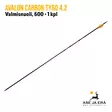 Avalon Carbon Tyro 4.2 Valmisnuoli, 600 - 1 kpl, nuoli sivusta - Hiilikuitunuolet - A028405 - 2