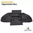 Avalon Classic 116cm taljajousilaukku musta - yksityiskohta reppu kantoviilleekkeet - Taljajousilaukut - 6426008846855 - 5