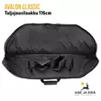 Avalon Classic 116cm taljajousilaukku musta - Laukku avoinna kuljetussuojukset - Taljajousilaukut - 6426008846855 - 8