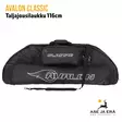 Avalon Classic 116cm taljajousilaukku musta - yksityiskohta olkahihna - Taljajousilaukut - 6426008846855 - 6