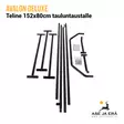 Avalon Deluxe Teline 152x80cm Jousiammuntataustoille - Tauluntaustat ja telineet - 6426010225235 - 13