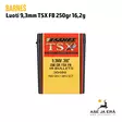 Barnes TSX FB 9,3mm 16,2g 250gr luoti 50kpl - rasian pääty speksit - Muut luodit - 716876366255 - 5
