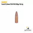 Barnes TSX FB 9,3mm 16,2g 250gr luoti 50kpl - yksi luoti - Muut luodit - 716876366255 - 4