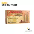 Barnes VOR-TX 6,5 Creedmoor TTSX BT 7,8g Kivääripatruuna - 6,5 Creedmoor kaliiperi - 716876022465 - 6