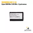 Browning BAR3/4x 308 Win / 243 Win 2 patruunan lipas - Metsästysaseiden lippaat - 634957497615 - 12
