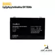 Burrel lyijyhyytelöakku 6V 10Ah - Tarvikkeet riistakameroihin - 5412810284115 - 4