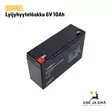 Burrel lyijyhyytelöakku 6V 10Ah - Tarvikkeet riistakameroihin - 5412810284115 - 7