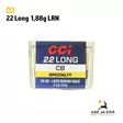 CCI CB Long Subsonic 22LR 1,88g pienoiskiväärinpatruuna - 22 LR patruunat - 076683000385 - 5