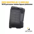 Cross Industries Inc AR-15 Cross Mag - kahden 10 patruunan lippaan yhdistelmä - Toiminnallisten aseiden lippaat - 885756101115 - 9