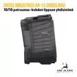 Cross Industries Inc AR-15 Cross Mag - kahden 10 patruunan lippaan yhdistelmä - Toiminnallisten aseiden lippaat - 885756101115 - 5