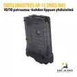 Cross Industries Inc AR-15 Cross Mag - kahden 10 patruunan lippaan yhdistelmä - Toiminnallisten aseiden lippaat - 885756101115 - 6