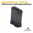 Cross Industries Inc AR-15 Cross Mag - kahden 10 patruunan lippaan yhdistelmä - Toiminnallisten aseiden lippaat - 885756101115 - 10