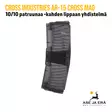 Cross Industries Inc AR-15 Cross Mag - kahden 10 patruunan lippaan yhdistelmä - Toiminnallisten aseiden lippaat - 885756101115 - 11