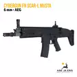 Cybergun FN SCAR-L Airsoft kivääri Musta -sähkökäyttöinen - Kiväärit - 3559962009615 - 3