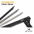 EKA Combi Saha3 Terää - 430 mm Musta - yksityiskuva teristä - Linkkuveitset, piilut ja sahat - 7391537800175 - 6
