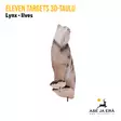 Eleven Targets 3D-taulu Ilves - 3D-eläintaulut - ELVaE55 - 10