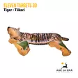 Eleven Targets 3D-taulu Tiikeri vaihtoinsertillä - 3D-eläintaulut - 8717974467785 - 5