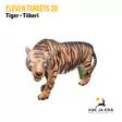 Eleven Targets 3D-taulu Tiikeri vaihtoinsertillä - 3D-eläintaulut - 8717974467785 - 1