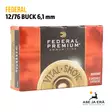 Federal Premium Buck 12/76 6,1mm - Buckshot, yli 4mm - 029465001285 - 6