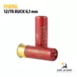 Federal Premium Buck 12/76 6,1mm - Buckshot, yli 4mm - 029465001285 - 2