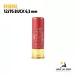 Federal Premium Buck 12/76 6,1mm - Buckshot, yli 4mm - 029465001285 - 3