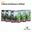 G&G Biokuula 0,28g 3500 kpl 5kpl - Airsoft-kuulat - 4712972928546x5 - 1